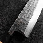 Deba White Steel #2 Kurouchi Tsuchime Kirschholz Griff 180mm-[Musashi]-[Japan-Küchenmesser]