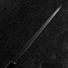 Deba White Steel #2 Kurouchi Tsuchime Kirschholz Griff 180mm-[Musashi]-[Japan-Küchenmesser]