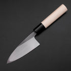 Deba White Steel #2 Nashiji Magnolienholz Griff 105mm-[Musashi]-[Japan-Küchenmesser]