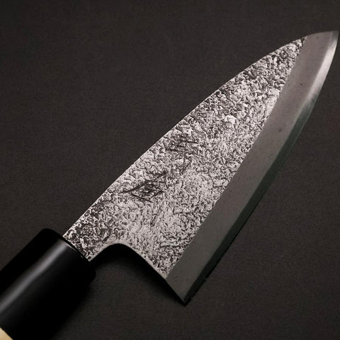 Deba White Steel #2 Nashiji Magnolienholz Griff 105mm-[Musashi]-[Japan-Küchenmesser]