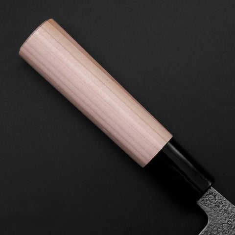 Deba White Steel #2 Nashiji Magnolienholz Griff 120mm-[Musashi]-[Japan-Küchenmesser]