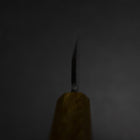 Deba White Steel #2 Nashiji Oak Handle 80mm (3.1”)-[Musashi]-[Japan-Küchenmesser]