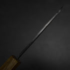 Deba White Steel #2 Nashiji Oak Handle 80mm (3.1”)-[Musashi]-[Japan-Küchenmesser]