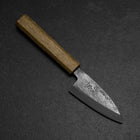 Deba White Steel #2 Nashiji Oak Handle 80mm (3.1”)-[Musashi]-[Japan-Küchenmesser]