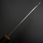 Deba White Steel #2 Nashiji Sumi Urushi Griff 120mm-[Musashi]-[Japan-Küchenmesser]