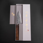 Deba White Steel #2 Nashiji Sumi Urushi Griff 120mm-[Musashi]-[Japan-Küchenmesser]