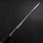Deba White Steel #2 Hon-Kasumi Büffelhorn und Teakholz Griff 180mm-[Musashi]-[Japan-Küchenmesser]