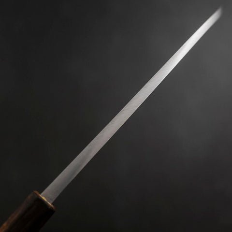 Deba White steel #2 Kasumi Sumi Urushi Griff 180mm-[Musashi]-[Japan-Küchenmesser]