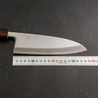 Deba White steel #2 Kasumi Sumi Urushi Griff 180mm-[Musashi]-[Japan-Küchenmesser]