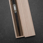 Ebenholz Lackierte Essstäbchen 240mm mit Paulownia-Holzbox-[Musashi]-[Japan-Küchenmesser]