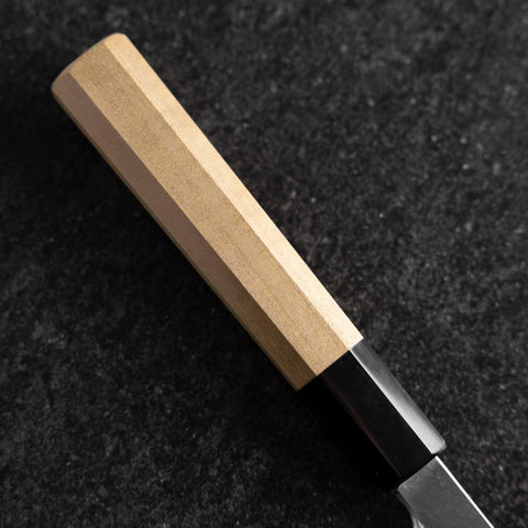 Fuguhiki White Steel #3 Kasumi Büffelhorn und Magnolienholz Griff 240mm-[Musashi]-[Japan-Küchenmesser]