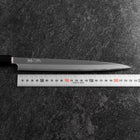 Fuguhiki White Steel #3 Kasumi Büffelhorn und Magnolienholz Griff 240mm-[Musashi]-[Japan-Küchenmesser]