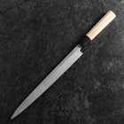 Fuguhiki White Steel #3 Kasumi Büffelhorn und Magnolienholz Griff 270mm-[Musashi]-[Japan-Küchenmesser]