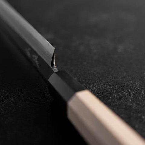 Fuguhiki White Steel #3 Kasumi Büffelhorn und Magnolienholz Griff 270mm-[Musashi]-[Japan-Küchenmesser]