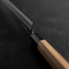 Fuguhiki White Steel #3 Kasumi Büffelhorn und Magnolienholz Griff 300mm-[Musashi]-[Japan-Küchenmesser]