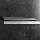 Fuguhiki White Steel #3 Kasumi Büffelhorn und Magnolienholz Griff 300mm-[Musashi]-[Japan-Küchenmesser]