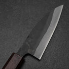 Funayuki Blue Steel #1 Kurouchi Lila Urushi Griff 105mm-[Musashi]-[Japan-Küchenmesser]