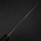 Funayuki Blue Steel #1 Kurouchi Lila Urushi Griff 105mm-[Musashi]-[Japan-Küchenmesser]