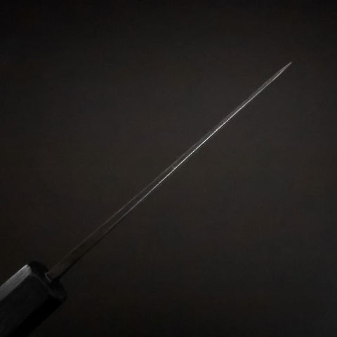 Funayuki Blue Steel #2 Kurouchi Blue Urushi Handle 105mm (4.1”)-[Musashi]-[Japan-Küchenmesser]