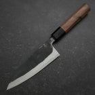 Funayuki Blue Steel #2, Kurouchi Büffelhorn und Ebenholz Griff, 150mm-[Musashi]-[Japan-Küchenmesser]