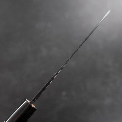 Funayuki Blue Steel #2 Kurouchi Büffelhorn und Magnolienholz Griff 150mm-[Musashi]-[Japan-Küchenmesser]
