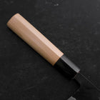 Funayuki Blue Steel #2 Kurouchi Büffelhorn und Magnolienholz Griff 150mm-[Musashi]-[Japan-Küchenmesser]