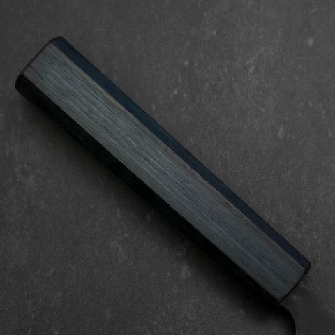 Funayuki Blue Steel #2 Kurouchi Dark Blue Urushi Handle 145mm (5.7”)-[Musashi]-[Japan-Küchenmesser]