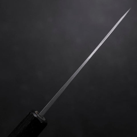 Funayuki Blue Steel #1 Kurouchi Büffelhorn und Magnolienholz Griff 105mm-[Musashi]-[Japan-Küchenmesser]