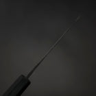 Funayuki Sabaki Blue Steel #1 Kurouchi Büffelhorn und Ebenholz Griff 165mm-[Musashi]-[Japan-Küchenmesser]