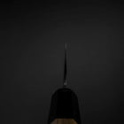 Funayuki Sabaki Blue Steel #1 Kurouchi Büffelhorn und Magnolienholz Griff 165mm-[Musashi]-[Japan-Küchenmesser]