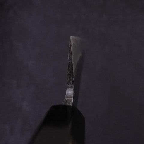 Funayuki Sabaki Blue Super Kurouchi Buffalo Ebony Handle 180mm (7”)-[Musashi]-[Japan-Küchenmesser]