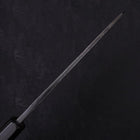 Funayuki Sabaki Blue Super Kurouchi Buffalo Ebony Handle 180mm (7”)-[Musashi]-[Japan-Küchenmesser]