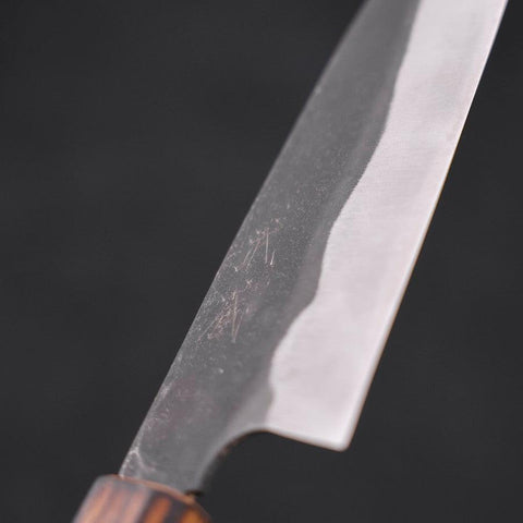 Funayuki Sabaki White Steel #2, Kurouchi Sumi Urushi Griff, 150mm-[Musashi]-[Japan-Küchenmesser]