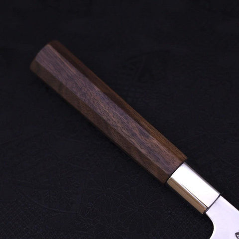 Funayuki Silver Steel #3 Hamachidori Walnussholz Griff 165mm-[Musashi]-[Japan-Küchenmesser]
