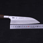 Funayuki Silver Steel #3 Hamachidori Walnussholz Griff 165mm-[Musashi]-[Japan-Küchenmesser]