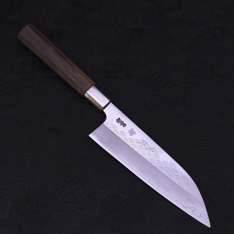 Funayuki Silver Steel #3 Hamachidori Walnussholz Griff 165mm-[Musashi]-[Japan-Küchenmesser]