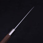Funayuki Silver Steel #3 Ichimatsu Walnussholz Griff 165mm-[Musashi]-[Japan-Küchenmesser]