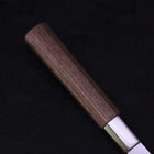 Funayuki Silver Steel #3 Ichimatsu Walnussholz Griff 165mm-[Musashi]-[Japan-Küchenmesser]