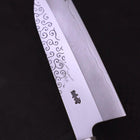 Funayuki Silver Steel #3 Karakusa Walnussholz Griff 165mm-[Musashi]-[Japan-Küchenmesser]