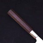 Funayuki Silver Steel #3 Karakusa Walnussholz Griff 165mm-[Musashi]-[Japan-Küchenmesser]