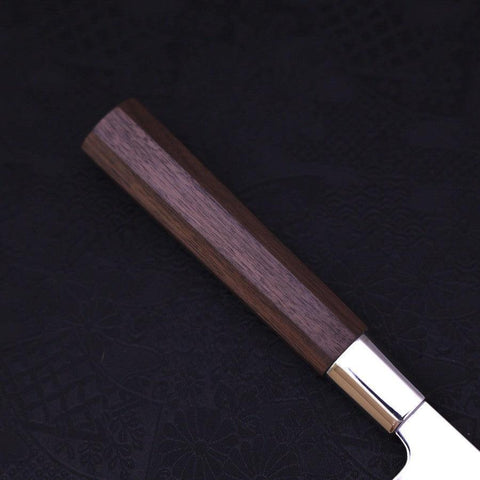 Funayuki Silver Steel #3 Karakusa Walnussholz Griff 165mm-[Musashi]-[Japan-Küchenmesser]