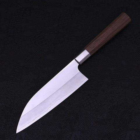 Funayuki Silver Steel #3 Kazahana Walnussholz Griff 165mm-[Musashi]-[Japan-Küchenmesser]