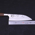 Funayuki Silver Steel #3 Kazahana Walnussholz Griff 165mm-[Musashi]-[Japan-Küchenmesser]