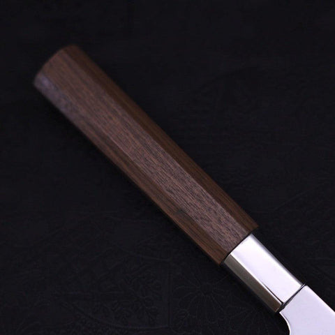 Funayuki Silver Steel #3 Kiku Walnussholz Griff 165mm-[Musashi]-[Japan-Küchenmesser]