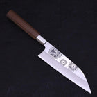 Funayuki Silver Steel #3 Kiku Walnussholz Griff 165mm-[Musashi]-[Japan-Küchenmesser]