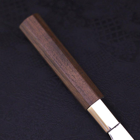 Funayuki Silver Steel #3 Origami Kazaguruma Walnussholz Griff 165mm-[Musashi]-[Japan-Küchenmesser]