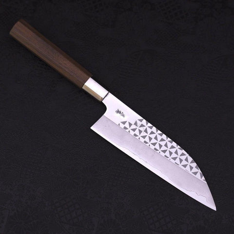 Funayuki Silver Steel #3 Origami Kazaguruma Walnussholz Griff 165mm-[Musashi]-[Japan-Küchenmesser]