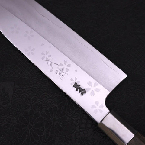 Funayuki Silver Steel #3 Sakura Walnussholz Griff 165mm-[Musashi]-[Japan-Küchenmesser]