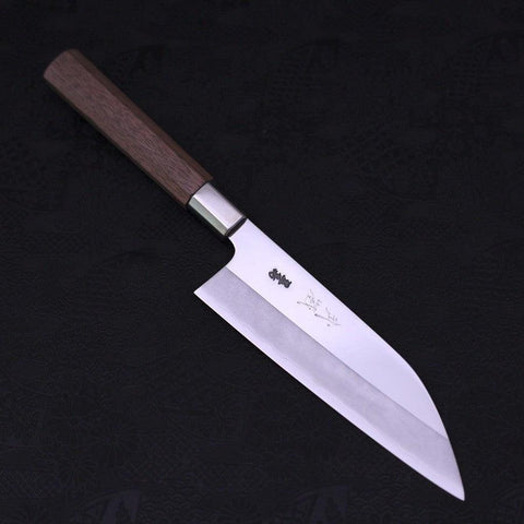Funayuki Silver Steel #3 Walnussholz Griff 165mm-[Musashi]-[Japan-Küchenmesser]