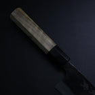 Funayuki White Steel #2 Kurouchi Büffelhorn und Magnolienholz Griff 150mm-[Musashi]-[Japan-Küchenmesser]
